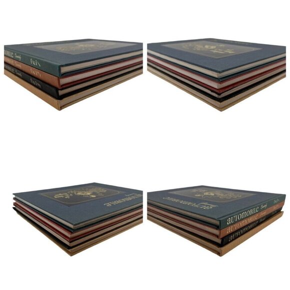 Vtg Automobile Quarterly Vol. 6 Issues 1-4 Complete Book Set w Poster Inserts - Picture 12 of 12